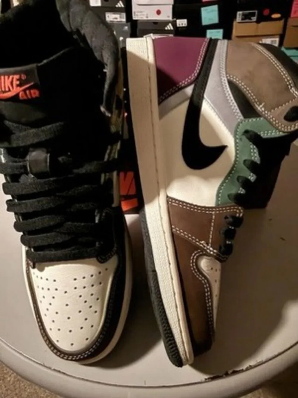 Air Jordan 1 Retro High OG Hand Crafted DH3097-001 Mens Size 8 Preowned w/ Box